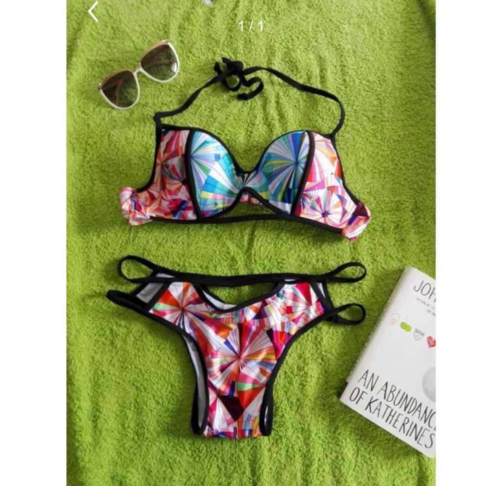 Colorful Kaleidoscope Bikini